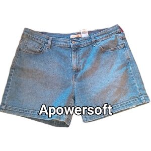 Levi’s Blue Denim Shorts  (0345)